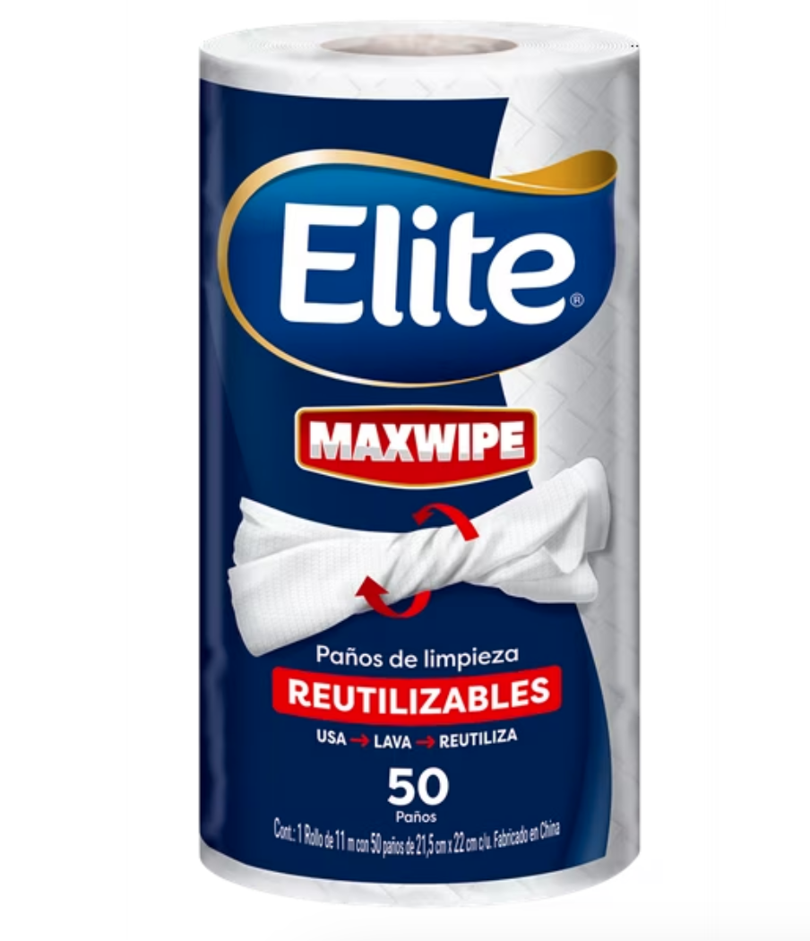 ELITE TOALLA MAXWIPE X 1 UND