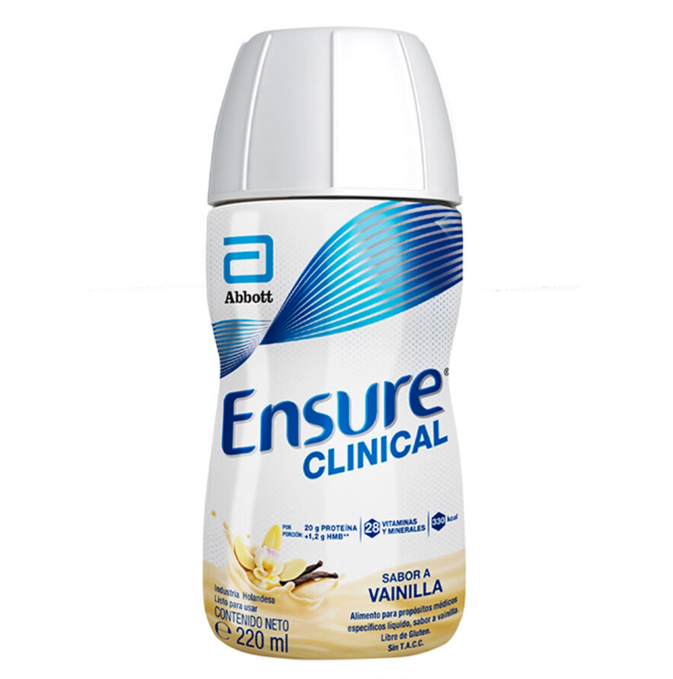 ENSURE CLINICAL RPB VAINILLA X 220 ML