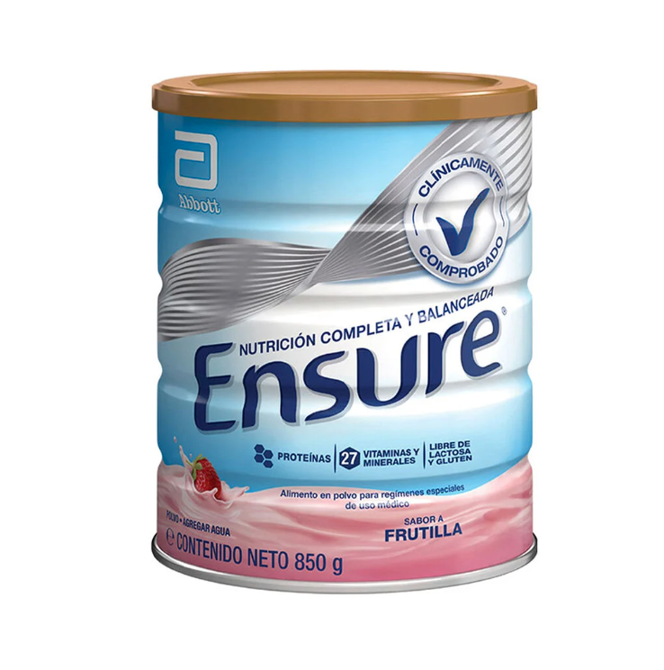 ENSURE FOS FRUTILLA PVO X 850 GR