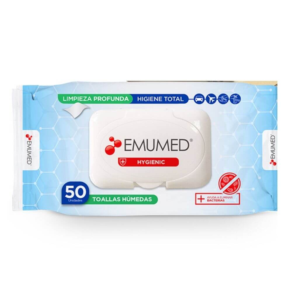 EMUMED TOA HUMEDAS HIGIENIZANTE X 50 UND