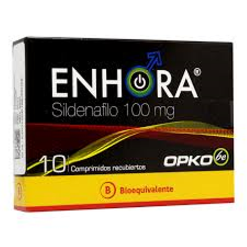 ENHORA COM 100 MG X 10 OPKO (BE) (SILDENAFIL)