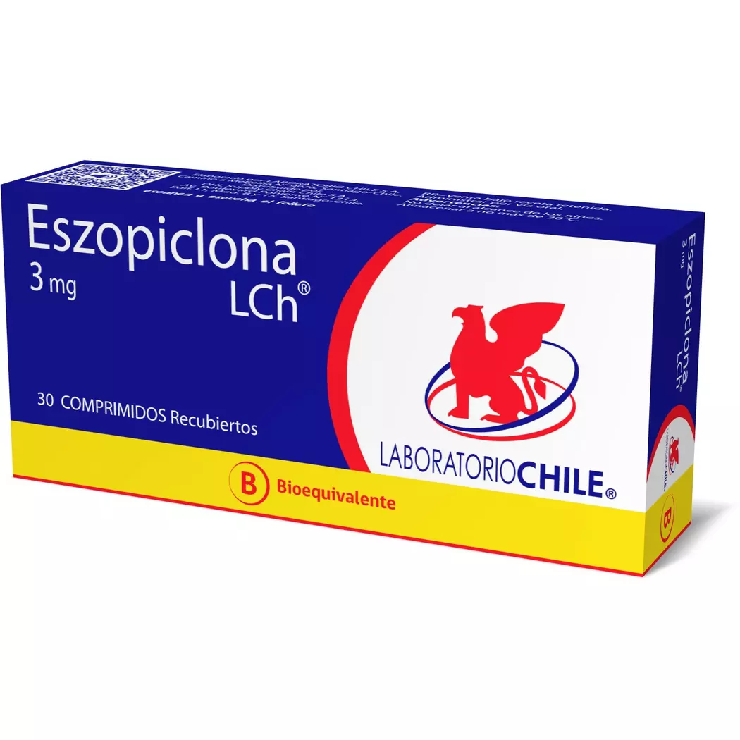 ESZOPICLONA COM 3 MG X 30...