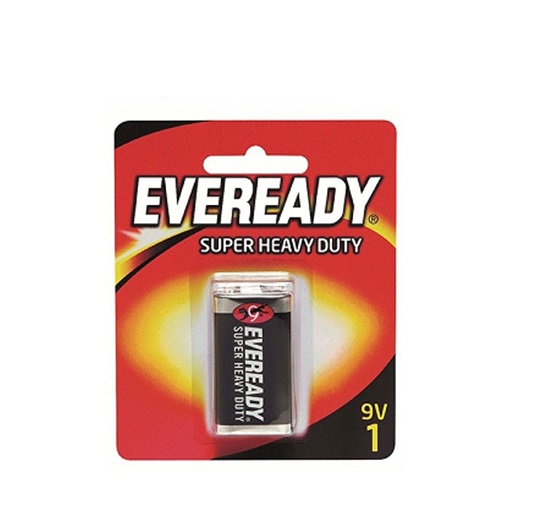 EVEREADY PILAS CARBON NEGRA (9V)