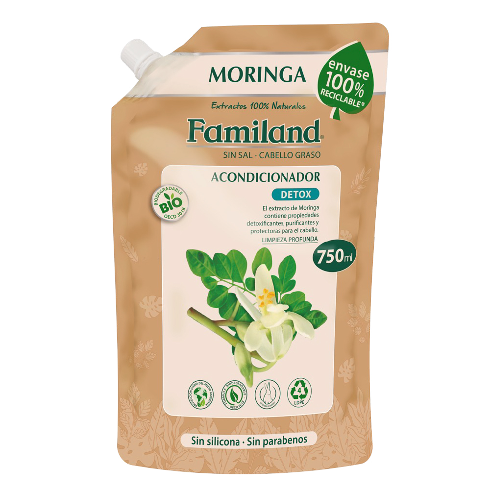 FAMILAND AC DOYPACK MORINGA BIO RECICLABLE X 750 ML