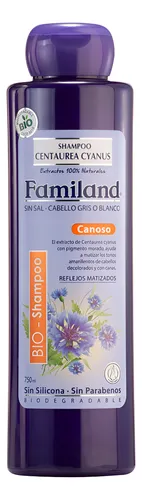 FAMILAND SHAMPOO CENTAUREA CYANUS CANOSO X 750 ML