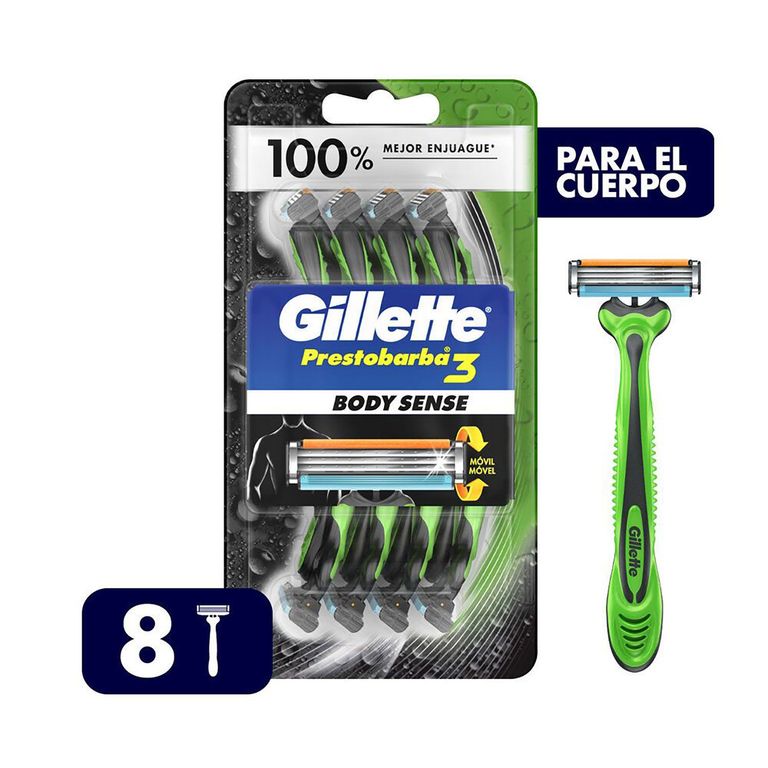 GILLETTE PRESTOBARBA3...