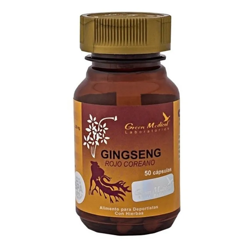 GINSENG ROJO CAP X 50 GREEN...