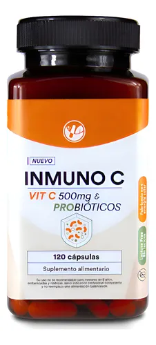 INMUNO C NF (VITAMINA C & PROBIOTICOS) CAP X 120