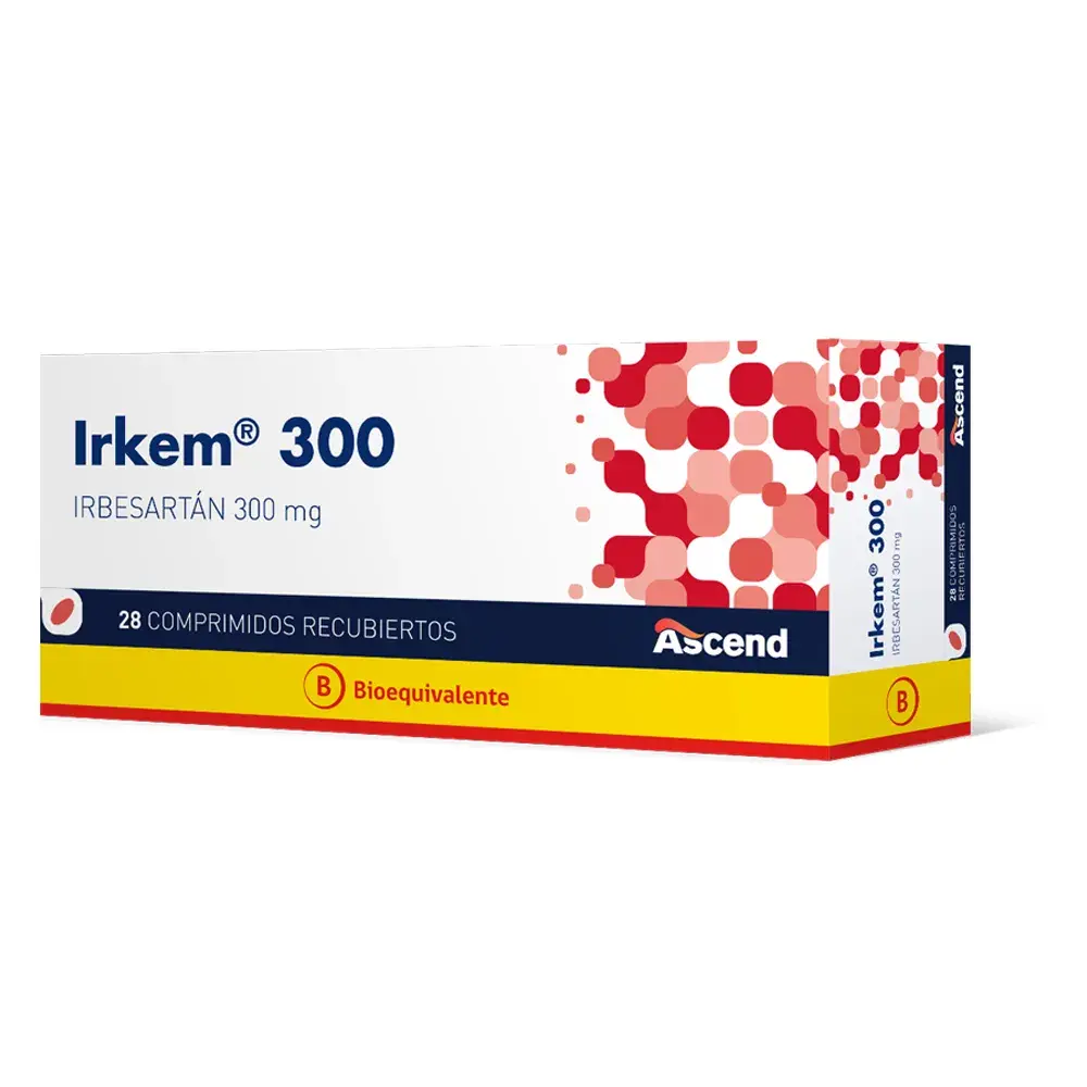IRKEM COM 300 MG X 28