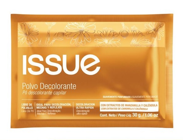 ISSUE POLVO DECOLORANTE MANZANILLA X 30 GR