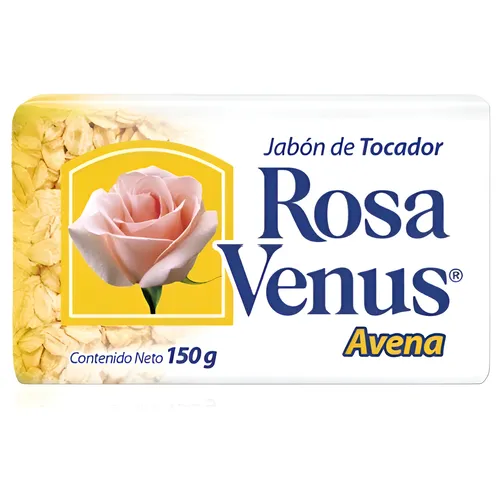 JABON ROSA VENUS AVENA X 150 GR