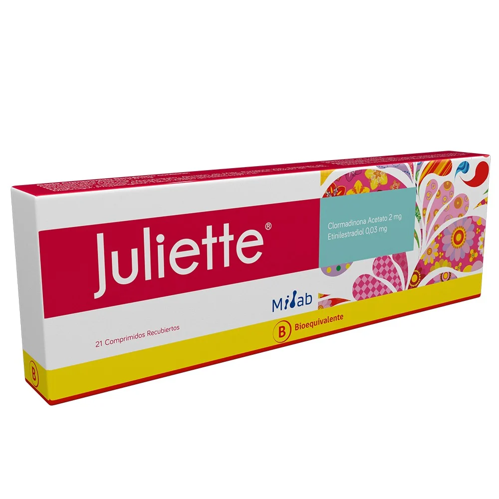 JULIETTE COM 2 MG/0,03 MG X 21