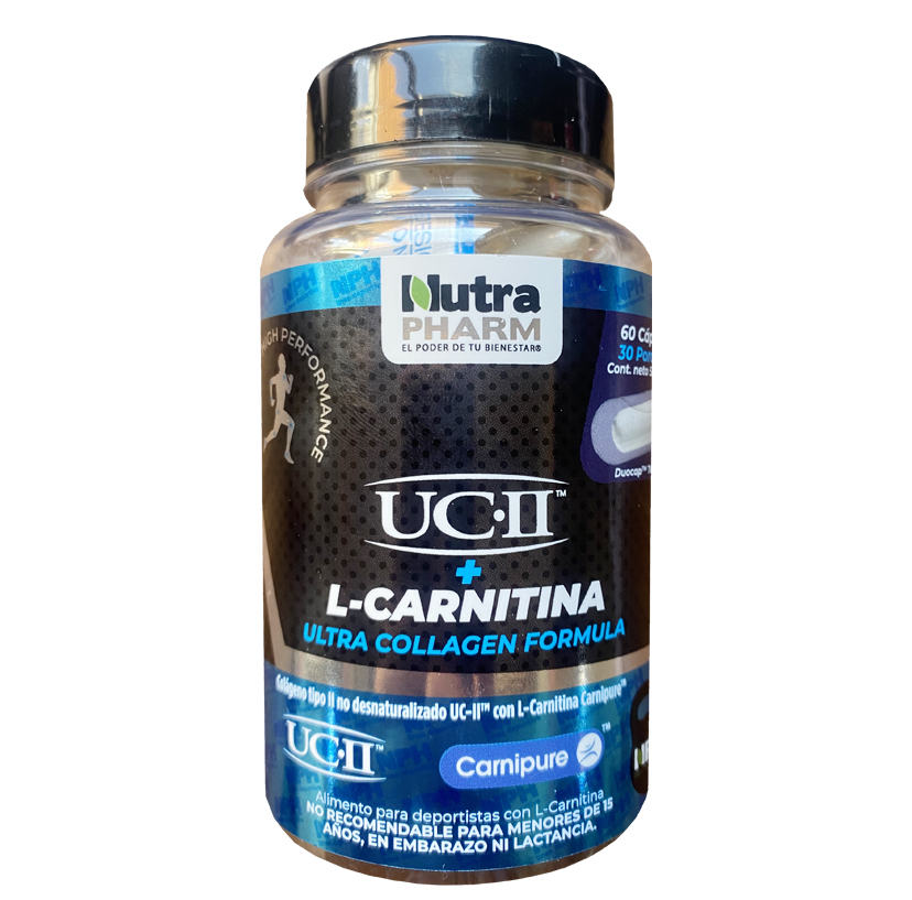 L-CARNITINA + UC II CAP X 60