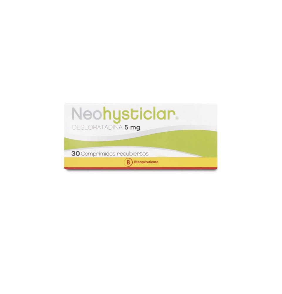 NEOHYSTICLAR  5 MG X 30 COMPRIMIDOS