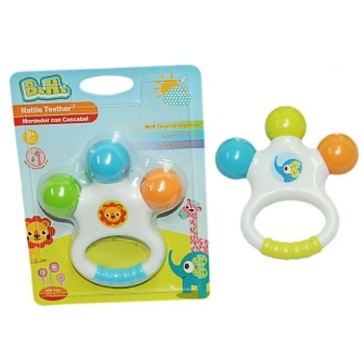 MORDEDOR CON CASCABEL BEST HOUSE X 1