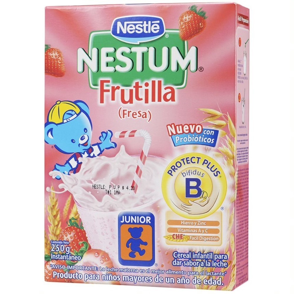 NESTUM PROB FRUTILLA X 250 GR