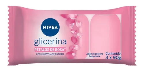NIVEA JABON BARRA PETALOS...
