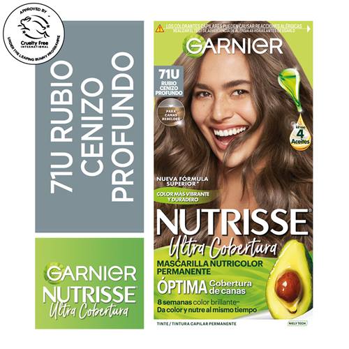 NUTRISSE ULTRA COBERTURA N 71 RUBIO CENIZO PROF