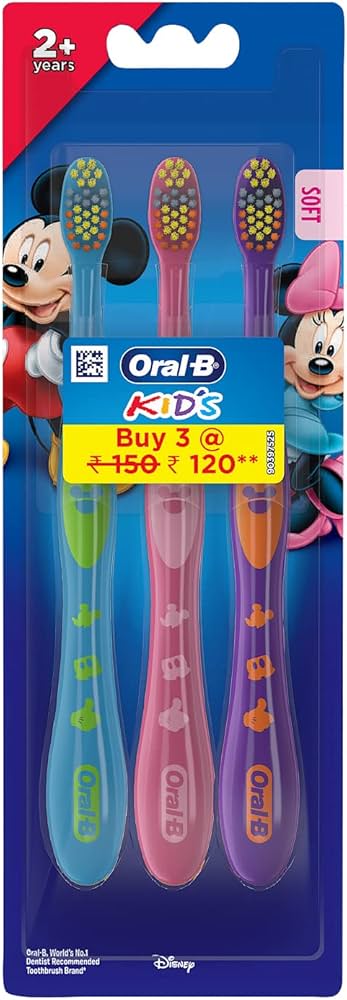 ORAL B CEPILLO KIDS MICKEY SFT X 3 UND