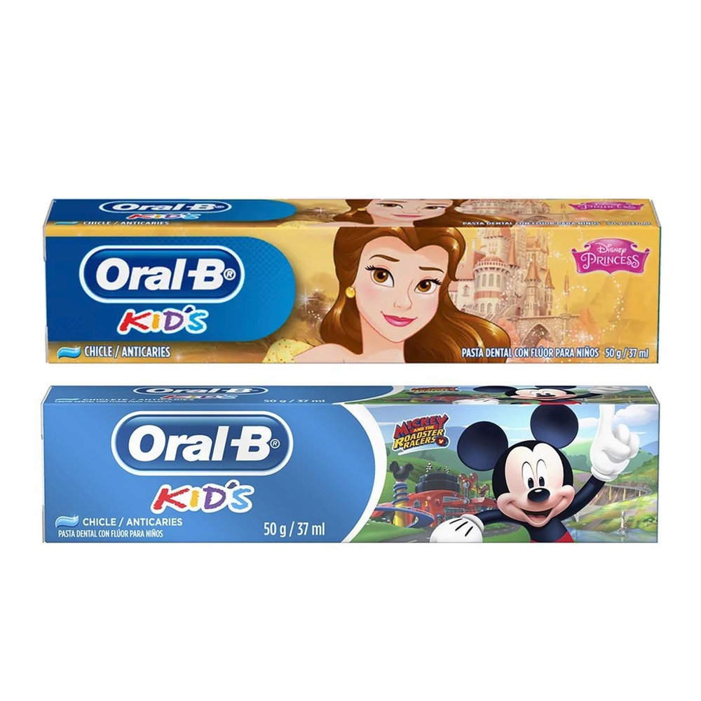 ORAL B CREMA NINOS CARS-PRINC-MICKEY X 75 GR