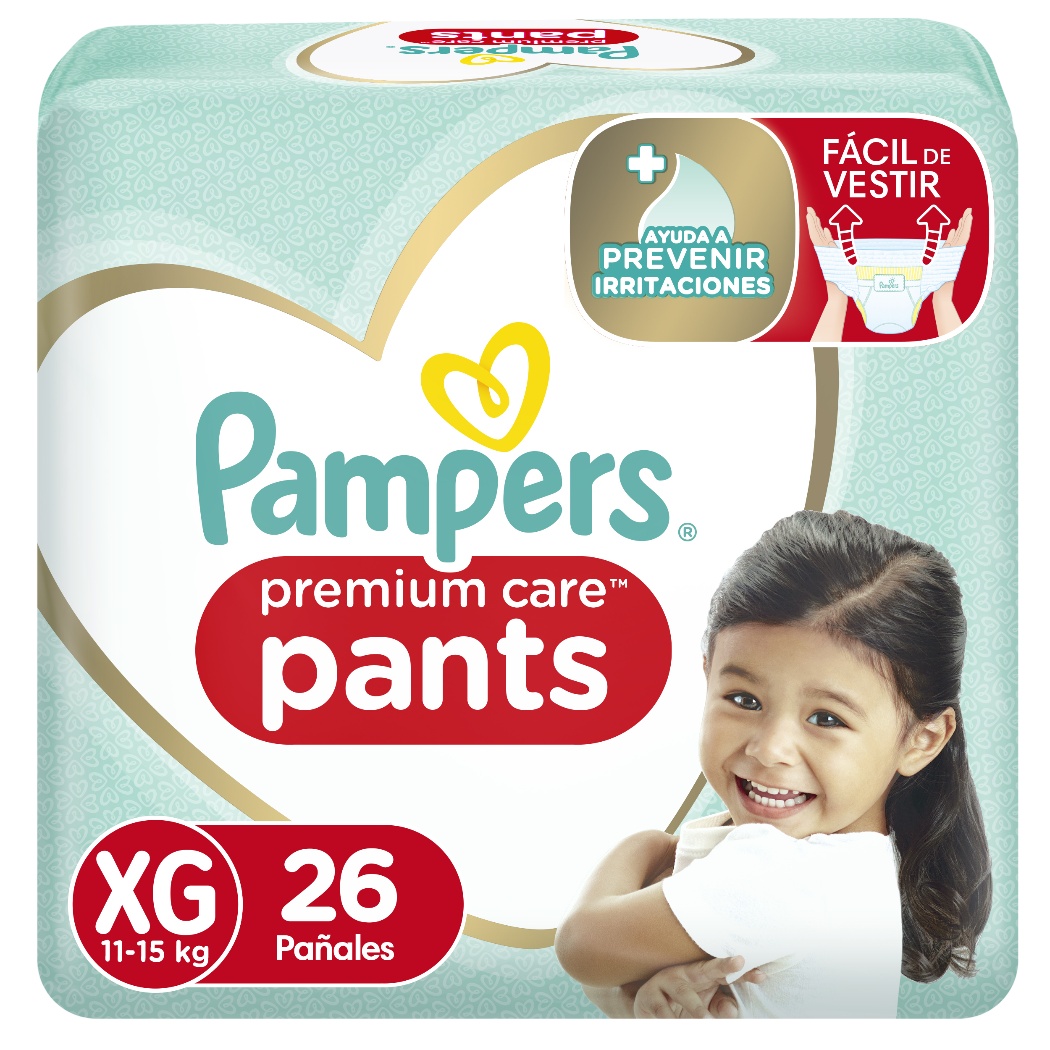PAMPERS PANTS PREMIUM CARE XG X 26 UND