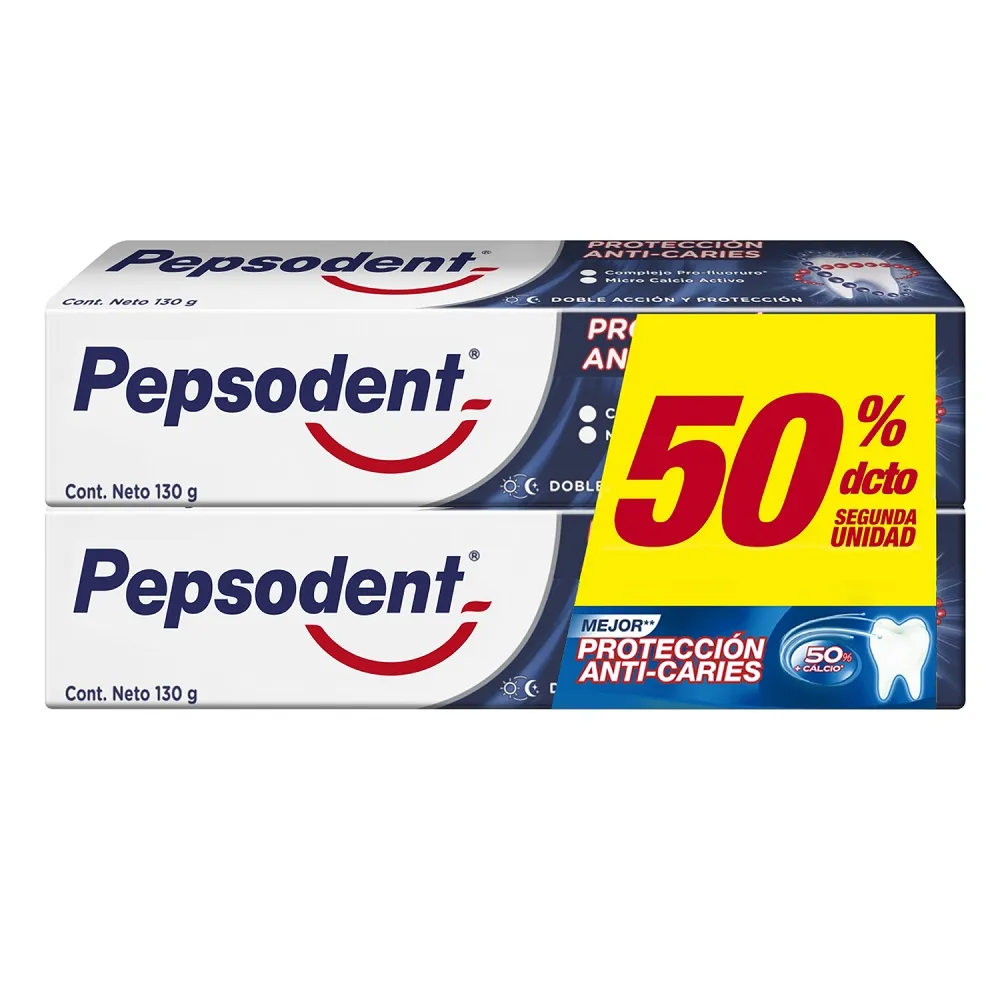 PEPSODENT CRE DEN 130 GR X 2