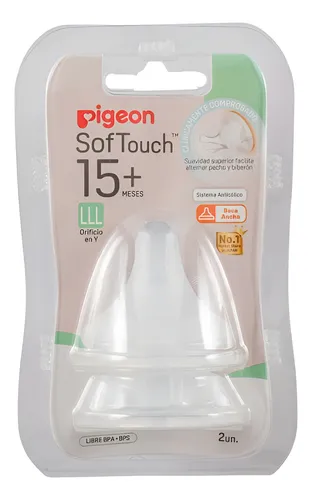 PIGEON TETINA REPUESTO SOFTOUCH LL X 2 UND