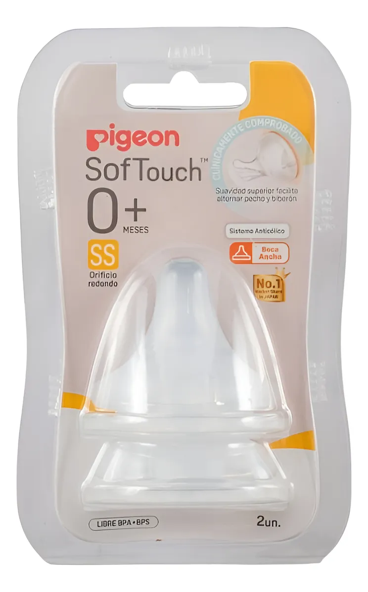 PIGEON TETINA REPUESTO SOFTOUCH SS X 2 UND
