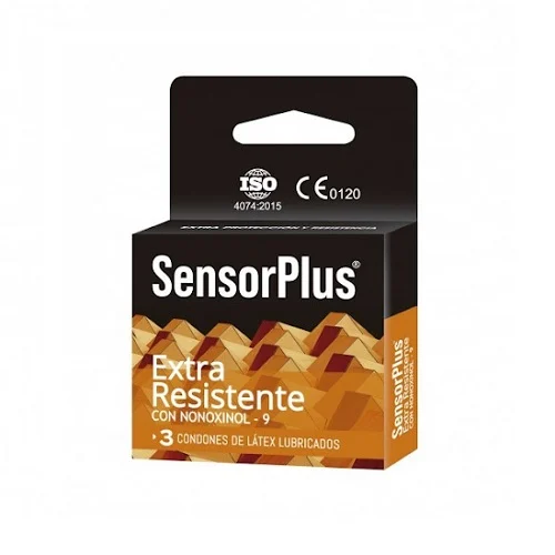 PRESERV SENSOR PLUS EXT RES C/NONOXINOL X 3 (DM)