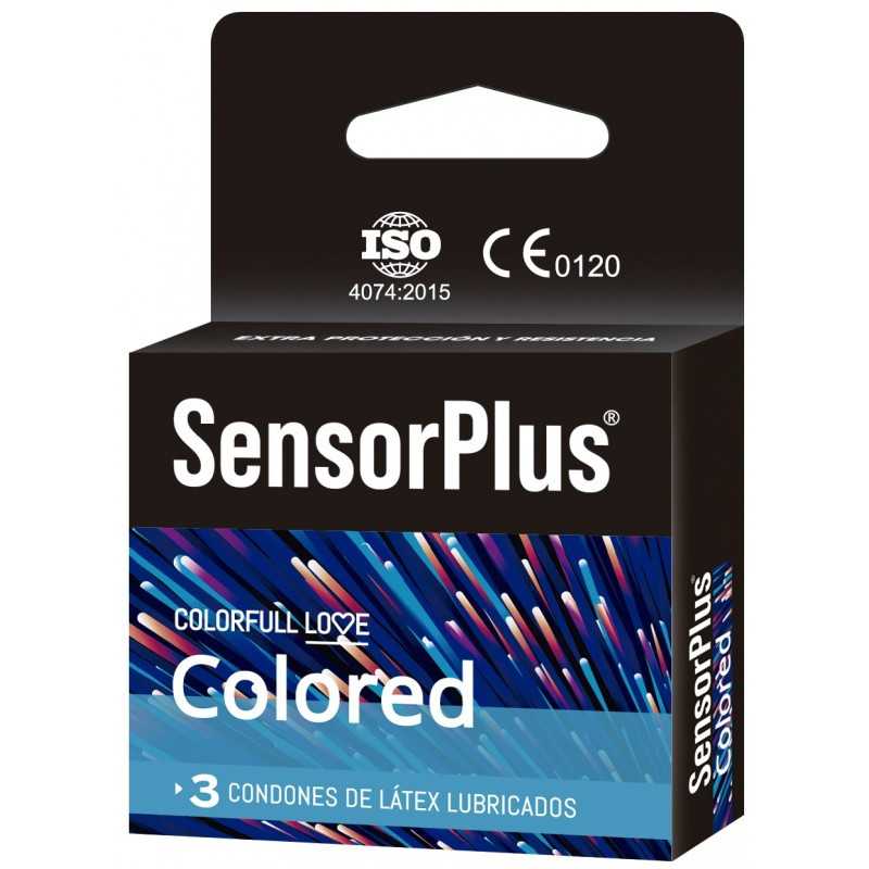 PRESERV SENSOR PLUS COLORED X 3 (DM)