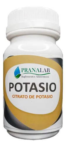 POTASIO CITRATO CAP 500 MG X 30 PRANALAB