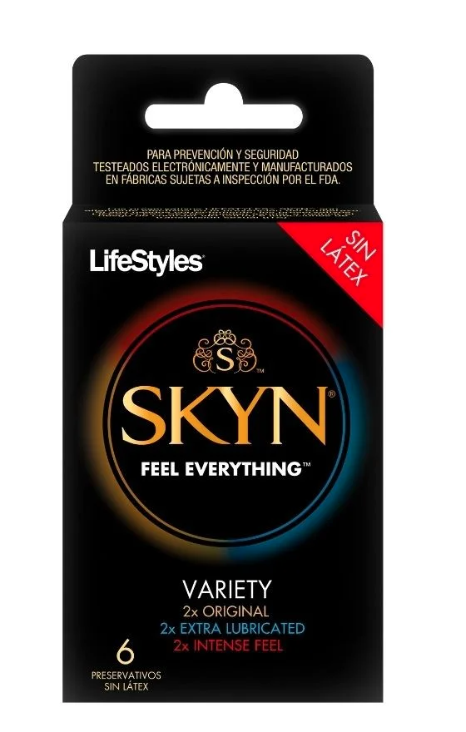 PRESERV SKYN VARIETY PACK X 6 (DM)