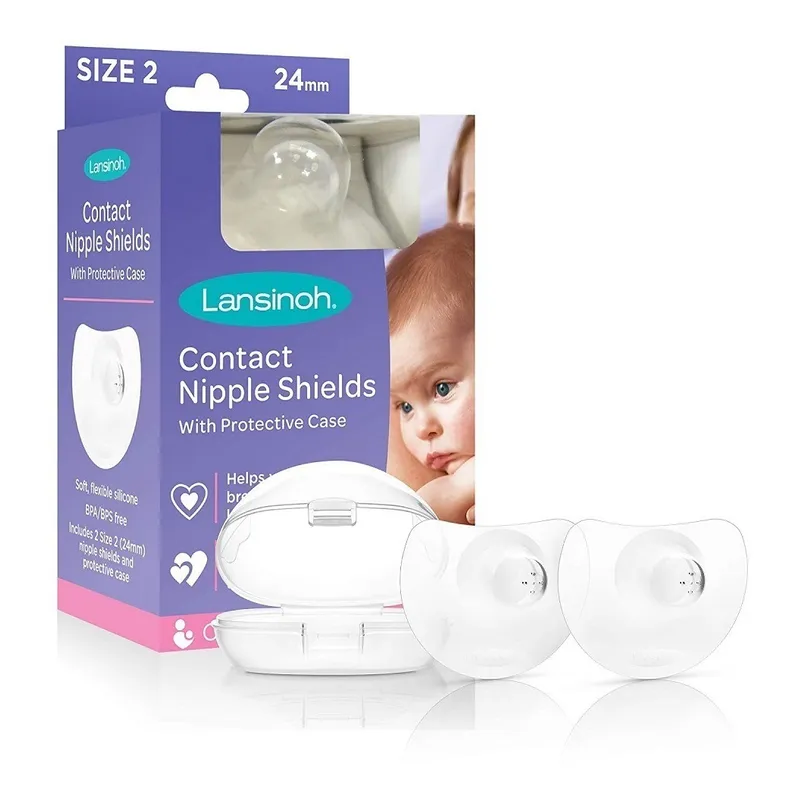 PROTECTOR DE PEZON X 24 MM X 2 UNID LANSINOH