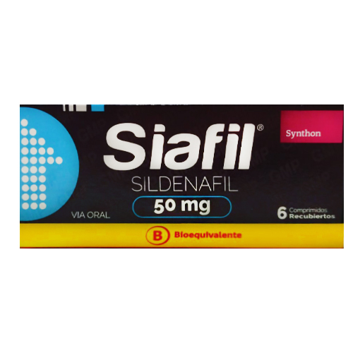 SIAFIL COM 50 MG X 6
