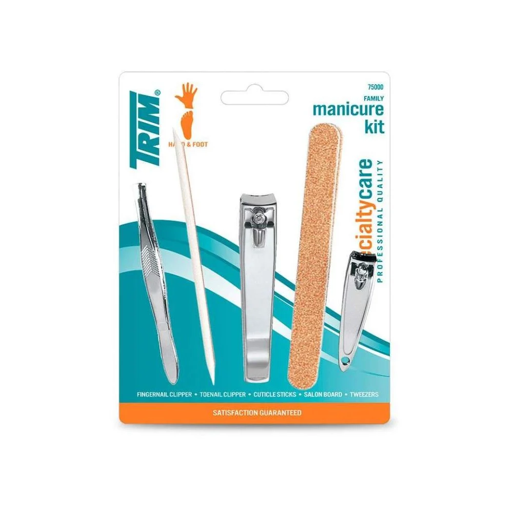 TRIM MINI KIT MANICURE X 5 PZAS