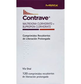 CONTRAVE COM 8MG/90MG X 120