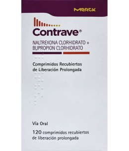 CONTRAVE COM 8MG/90MG X 120