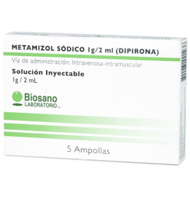 METAMIZOL AMP 1GR/2ML X 5...