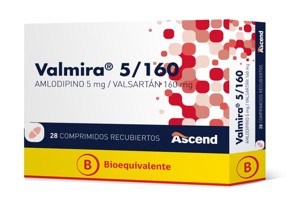VALMIRA COM 10/160 MG X 28