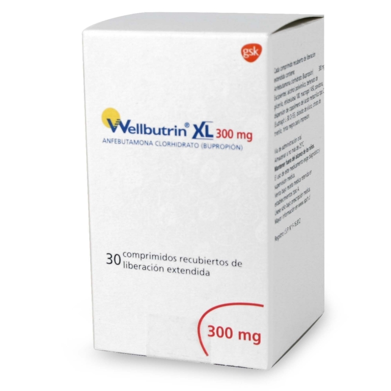 WELLBUTRIN XL COM 300 MG X 30