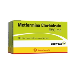METFORMINA 850 MG X 60 COMPRIMIDOS