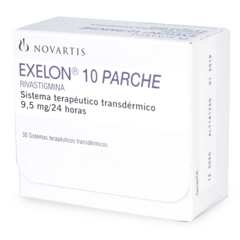 EXELON 10 CM PARCHE 9,5 MG X 30