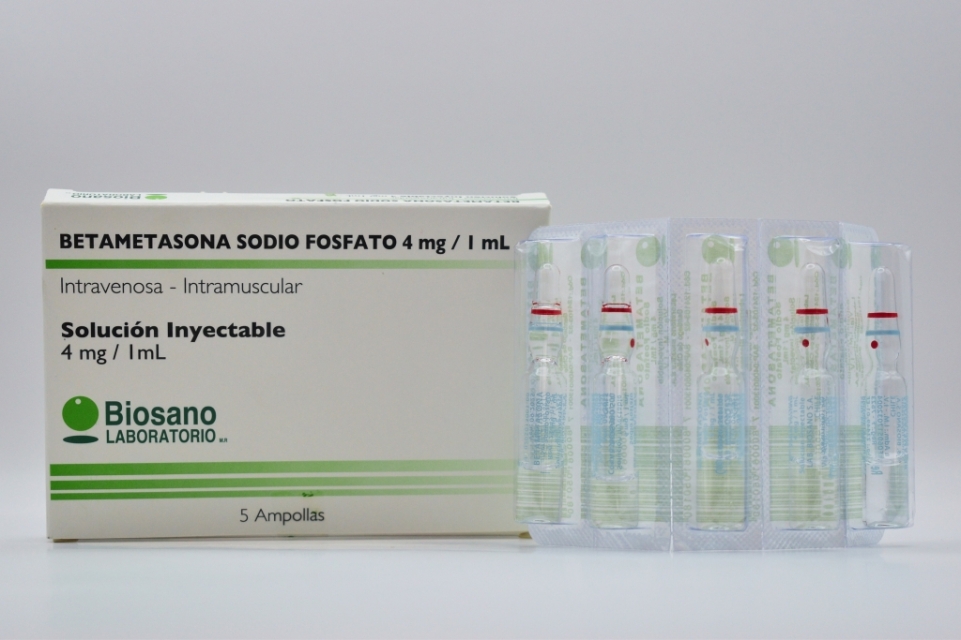 BETAMETASONA AMP 4MG/ML X 5 BIOSANO