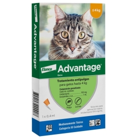 ADVANTAGE GATOS HASTA 4 KG