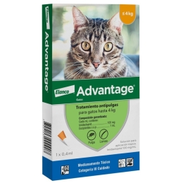 ADVANTAGE GATOS HASTA 4 KG
