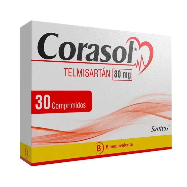 CORASOL COM 80 MG 30