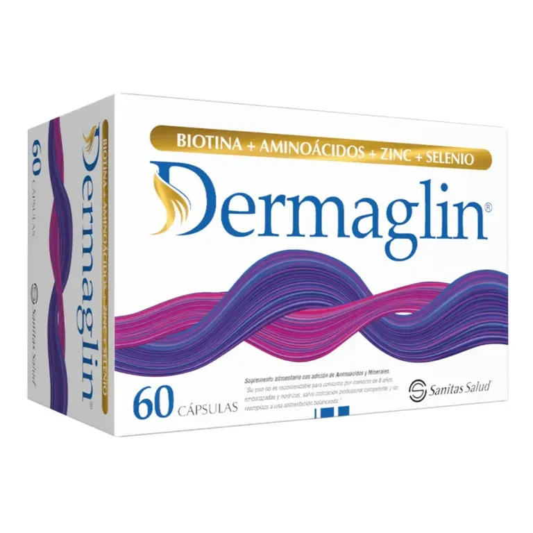 DERMAGLIN CAP (BIOTINA+AMINOACIDOS+ZINC) X 60