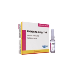 ADENOSINA FRASCO AMP 6MG/2ML X 5 UND DIFEM