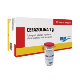 CEFAZOLINA AMP 1 GR X 50 DIFEM (EC)