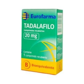 TADALAFILO COM 20 MG X 1 EURO